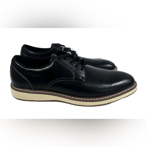 ?️ Steve Madden P-Jansen Black Leather Oxfords Men\'s 8 NIB main image 4